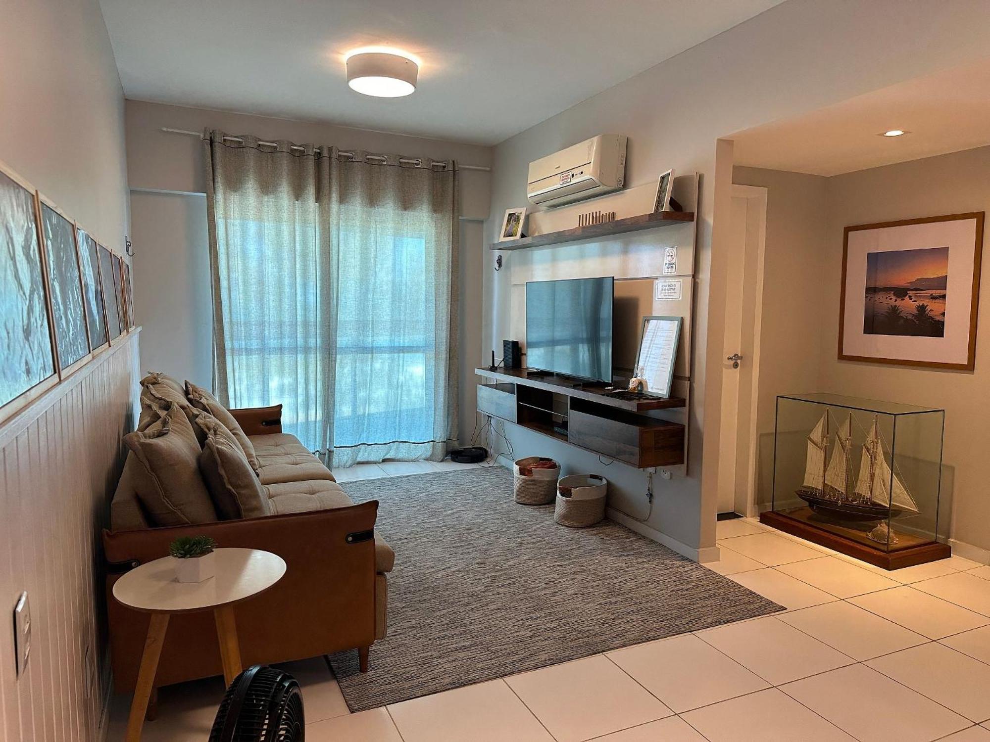 Apto com VISTA ESPETACULAR a BEIRA MAR no Pecado - Wi Fi 200 mb - 2 Quartos - Garagem - Netflix - Piscina - Sauna - Ar condicionado - Portaria 24h - Churrasqueira - Cozinha equipada Macaé Exterior foto